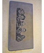 Slasher Horror Movie Characters Laser Engraved Leatherette Check Book Cover - $109.40 MXN