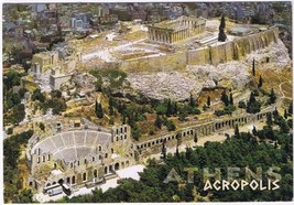Postcard Athens Greece The Acropolis Closer View - £1.71 GBP