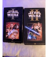 Star Wars Episode I:  Phantom Menace II: Attack of the Clones  VHS Lot of 2 - £7.78 GBP