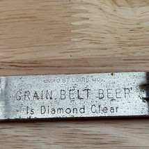 Vintage Grain Belt Premium BEER Bottle OPENER Diamond Clear Vaughan Made USA - $8.03