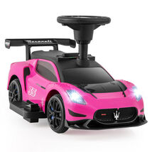 6V Electric Kids Ride on Push Car Maserati Licensed with Foot Pedal and ... - $117.62