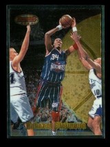 1997-98 Topps Bowmans Best Chrome Basketball Card #58 Hakeem Olajuwon Rockets - £3.80 GBP