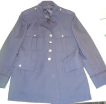 1984 USAF U.S. AIR FORCE 4 BUTTON DRESS BLUE JACKET OFFICER MENS 43R - $100.43 CAD