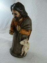 Department 56 Shepherd replacement Wood Look Folk Nativity figure Christ... - £15.93 GBP