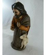 Department 56 Shepherd replacement Wood Look Folk Nativity figure Christ... - £16.37 GBP
