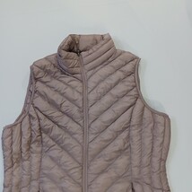 32 Degrees Heat Women's Beige Lightweight Puffer Full Zip Vest Size Small  image 11