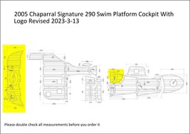 2005 Chaparral Signature 290 Swim Platform And 2pcs Step Down in the cab... - £353.98 GBP