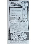 1942 PILLSBURY THRIFT STARS - Big Electric Lantern-Pie Vintage Print Ad-... - $13.70 CAD