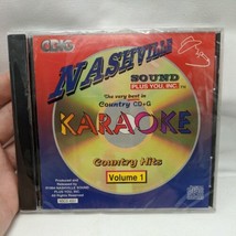 SEALED Nashville Sound Plus You Inc Karaoke Country Hits Volume 1 CD + G - £15.13 GBP