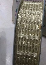 3yd tilla work Trim lace Sewing Vintage Ribbon CRAFT 3cm copper,golden,silver - £1.78 GBP