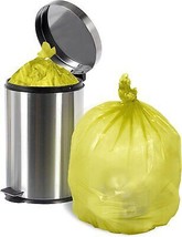 25 Yellow Trash Bags 40 x 48 Ultra Thin Polyethylene Liners - £21.27 GBP