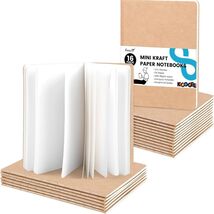 Koogel 16PCS Mini Notebooks Bulk, Blank Pocket Notebooks 3.5 x 5in - $18.81
