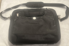 Dell Travel Bag Laptop Computer Briefcase Messenger Shoulder Bag Black - $18.70