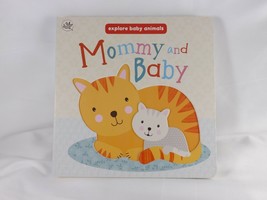 Little Learners Children&#39;s Board Book -New-Explore Baby Animals - Mommy and Baby - £6.91 GBP