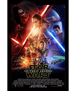 Star Wars Episode VII The Force Awakens Original Double Sided Movie Poster - €86,61 EUR