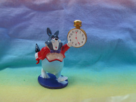 Disney Alice In Wonderland Plastic Rabbit Figure or Cake Topper - £3.13 GBP