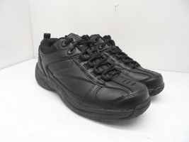 Reebok Work Men&#39;s Jorie Soft-Toe Casual Work Shoes RB1100 Black Leather Size 9M - £45.38 GBP