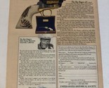 1990s Roy Rogers Gun That Won The Westerns vintage Print Ad Advertisemen... - £5.45 GBP