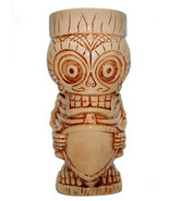 Tiki Skull Skeleton 2403 Ceramic Mug Cup Tumbler Stein 8&quot; H 0.75 Liter 2... - £27.63 GBP