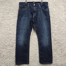 Polo Ralph Lauren Jeans Mens 35x30 (Fits 35x27) Blue Straight Dark Wash ... - $28.66