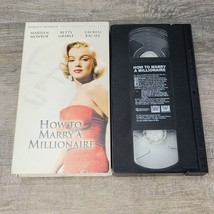 How to Marry a Millionaire (VHS, 1992) Marilyn Monroe Betty Grable - £2.35 GBP