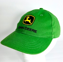 John Deere Small Child Youth Baseball Hat Cap Embroidered Official Logo Green - £19.66 GBP