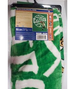 Boston Celtics 50" by 60" Blacktop Plush Raschel Throw Blanket - NBA - $33.94