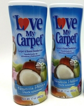 LOT 2 ~ LOVE MY CARPET 2-in-1 Carpet &amp; Room Deodorizer Hawaiian Passion ... - $425.02 MXN
