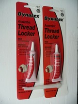 TWO (2) Dynatex 49451 Thread Locker Red High Strength, 0.20 Fl Oz Tubes - $8.90