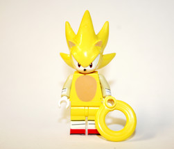 Building Block Super Sonic Hedgehog movie Minifigure US Toy Minifigure Custom - $7.38