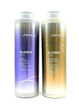 Joico Blonde Life Violet Shampoo &amp; Brightening Conditioner 33.8 oz - £42.23 GBP