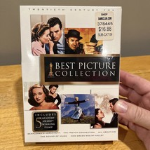 BEST PICTURE Collect 5 Movie Set 20th Century Fox Sound of Music All About Eve - £12.23 GBP