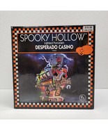 Vintage Spooky Hollow Lighted Porcelain Desparado Casino Halloween Village - $34.55