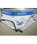 Aussiebum Vintage Lo Rise White Cotton Stretch Pouch Bikini Briefs 34&quot; 36&quot; - $21.68 CAD