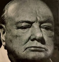 1965 Winston Churchill Life Magazine Page Print Vintage Political Leader... - $29.99
