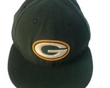 NFL Green Bay Packers 59 Fifty Baseball Ball Cap Sz 7 1/8 - £11.76 GBP