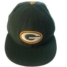 NFL Green Bay Packers 59 Fifty Baseball Ball Cap Sz 7 1/8 - £11.81 GBP
