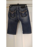 Miss Me Bermuda Blue Jean Shorts Style YK5997M Girls Juniors Teens Sz 14 - $18.40
