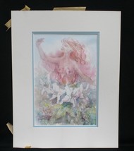 Harriet Gallant Nude Goddess Girl In Garden Print - $129.99