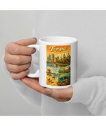 Tampa Florida White Glossy Mug - $18.00+