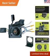 Durable 4 Flat to 7 Blade Trailer Wiring Adapter - Fast &amp; Efficient Setup - $37.50