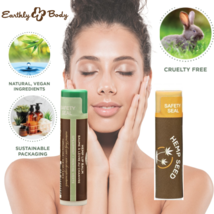LIP BALM EARTLHY BODY HEMP SEED MOISTURIZING LIPS CHOOSE A SCENT - $178.13 MXN