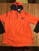 NWT nike OSU Beavers Repel 1/2 Zip Pullover Hoody Jacket men&#39;s S/small C... - $56.99