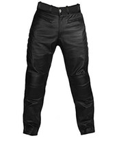Black Men&#39;s Leather Pants Real Lambskin Leather New Stylish Casual Fashi... - £82.74 GBP