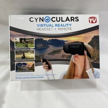 Cynoculars 3D Movie Virtual Reality Headset Wireless Gaming Remote As Se... - $7.80