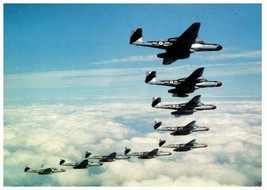Royal Air Force Armstrong Whitworth Meteor NF MK 14 Military Postcard - £9.45 GBP