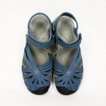 Keen Rose Outdoor Sandals Womens 9 39.5 Blue Water Closed Toe Ankle Strap Antiod - £58.39 GBP