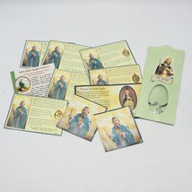 St.Jude Religieux Médaillon Sainte Carte &amp; Pendentif Lot - $46.46