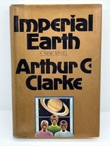 Arthur C. Clarke - Imperial Earth 1976 BCE SFBC HC/DJ Science Fiction VG+ - £10.52 GBP