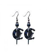 Dungeons &amp; Dragons Harper&#39;s Guild 3D Earrings Black - $19.98